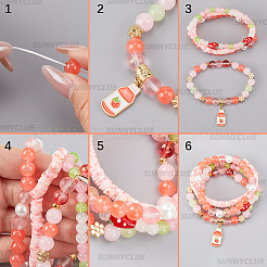 DIY Bracelet Jewelry Kits&nbsp;DIY-SC0029-86