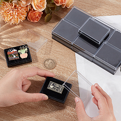 Plastic Badge Storage Box&nbsp;CON-WH0086-121E