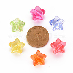 1-Hole Transparent Acrylic Buttons&nbsp;TACR-S154-52B