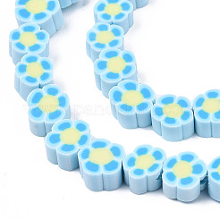 Handmade Polymer Clay Bead Strands&nbsp;CLAY-N011-48B-C01