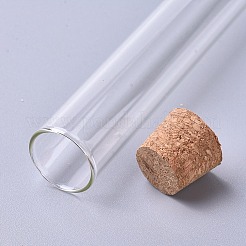 Transparent Glass Test Tubes&nbsp;X-CON-WH0069-48C