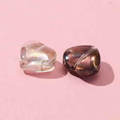 50Pcs 5 Colors Electroplate Glass Beads Strands&nbsp;EGLA-FS0001-30