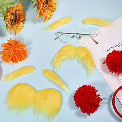 2Pcs 2 Colors Polyester Hair Bands&nbsp;AJEW-CA0004-94