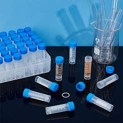 36Pcs Plastic Test Tubes&nbsp;CON-OC0001-81