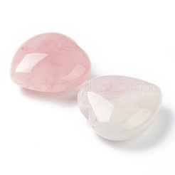 Natural Rose Quartz Heart Love Stone&nbsp;G-G973-08C