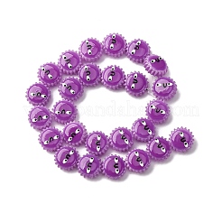Fuuny Baking Paint Glass Enamel Beads&nbsp;LAMP-Q045-01F