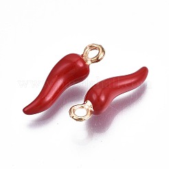 Alloy Enamel Pendants&nbsp;X-ENAM-N054-70