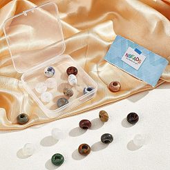 Natural Gemstone European Large Hole Beads&nbsp;G-NB0003-72C-05