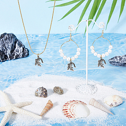 100Pcs Crocodile Tibetan Style Alloy Pendants&nbsp;FIND-DC0004-02
