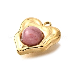 Natural Rhodonite Pendants&nbsp;STAS-A114-02G