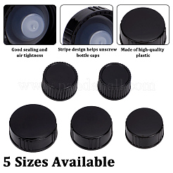 30Pcs 5 Styles PE Plastic Bottle Cap&nbsp;FIND-GF0009-72