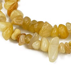 Natural Topaz Jade Chip Beads Strands&nbsp;G-M205-16A