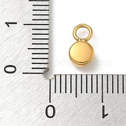 Ion Plating(IP) 304 Stainless Steel with Rhinestone Charms&nbsp;STAS-G351-13G-03
