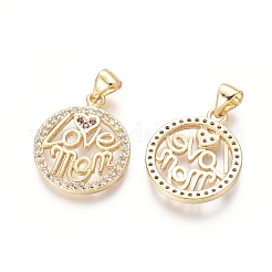 Golden Plated Brass Pendants&nbsp;LS-ZIRC-L087-005G
