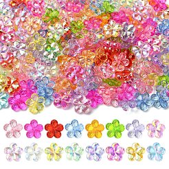 200Pcs Transaparent Acrylic Beads&nbsp;PACR-YW0001-47