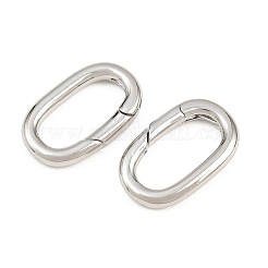 Brass Spring Gate Rings&nbsp;KK-H292-58A-P