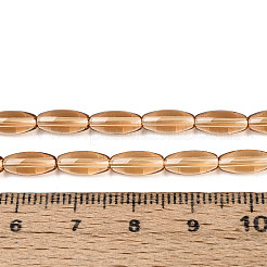 Transparent Glass Beads Strands&nbsp;GLAA-T028-15T-02