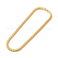Clear Cubic Zirconia Tennis Necklace&nbsp;NJEW-E038-10B-G