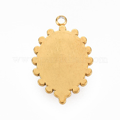 304 Stainless Steel Pendants&nbsp;STAS-N087-42A