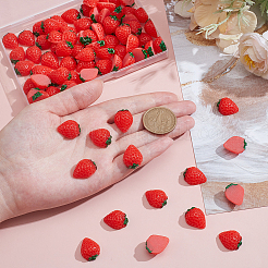 80Pcs Resin Decoden Cabochons&nbsp;CRES-UN0001-01