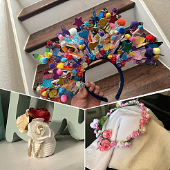 144Pcs Paper Artificial Rose Flower&nbsp;DIY-SP0005-95A