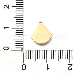 Ion Plating(IP) 304 Stainless Steel Charms&nbsp;STAS-C115-04G