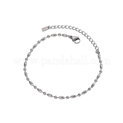 304 Stainless Steel Ball Chains Bracelets&nbsp;BJEW-OY001-02P