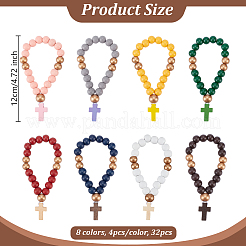 Round Beads Pendant Decoration&nbsp;HJEW-OC00023