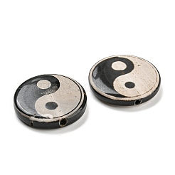Natural Agate Yin-yang Beads&nbsp;G-Q006-04B
