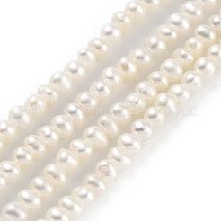 Natural Cultured Freshwater Pearl Beads Strands&nbsp;PEAR-C003-04B