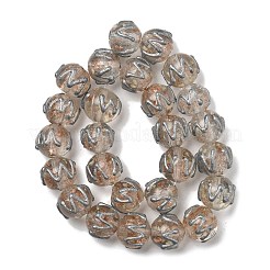 Luminous Handmade Gold Sand Lampwork Beads&nbsp;LAMP-V001-02