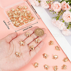50Pcs Brass Pendants&nbsp;KK-BBC0015-16