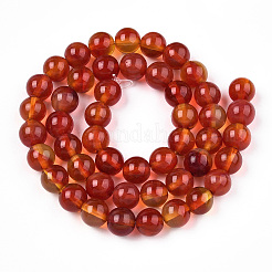 Glass Round Beads Strands&nbsp;GLAA-M044-01Q