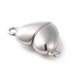 Non-Tarnish 316 Surgical Stainless Steel Magnetic Clasps&nbsp;STAS-B029-04