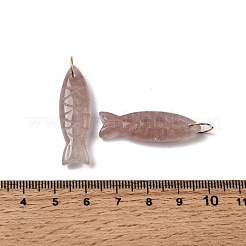 Natural Mixed Stone Carved Pendants&nbsp;G-G314-01G