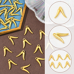 60Pcs Tibetan Style Alloy Pendants&nbsp;FIND-SC0019-36G