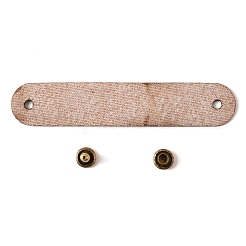 PU Leather Labels&nbsp;DIY-WH0321-19B