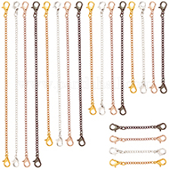 20Pcs 20 Styles Iron Curb Chain Extender&nbsp;FIND-PH01467