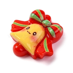 Colorful Christmas Theme Resin Cabochons&nbsp;RESI-R451-01B