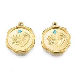 304 Stainless Steel Pendants&nbsp;STAS-N098-159LG
