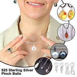925 Sterling Silver Snap on Bails&nbsp;FIND-PH0021-79A