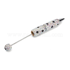 Polymer Clay Rhinestones Ball-Point Pen&nbsp;OFST-D300-02P-E