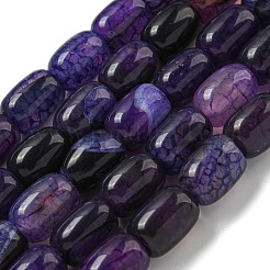 Natural Dragon Veins Agate Beads Strands&nbsp;G-A223-D11-01B