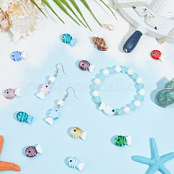 26Pcs 13 Colors Handmade Lampwork Beads&nbsp;LAMP-SC0001-75