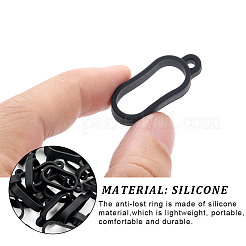 70Pcs Anti-Lost Silicone Pendant&nbsp;SIL-GF0001-37