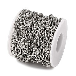 304 Stainless Steel Knot Link Chains&nbsp;CHS-A021-06B-P