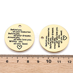 201 Stainless Steel Pendants&nbsp;LS-STAS-T064-37G-11