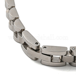 Non-Tarnish 304 Stainless Steel Thick Link Chain Bracelet&nbsp;BJEW-G649-10C-P