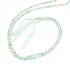 Natural Green Strawberry Quartz Bead Strands&nbsp;G-G914-2mm-02
