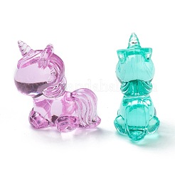 Unicorn Acrylic Transparent Cabochons&nbsp;DIY-D041-08